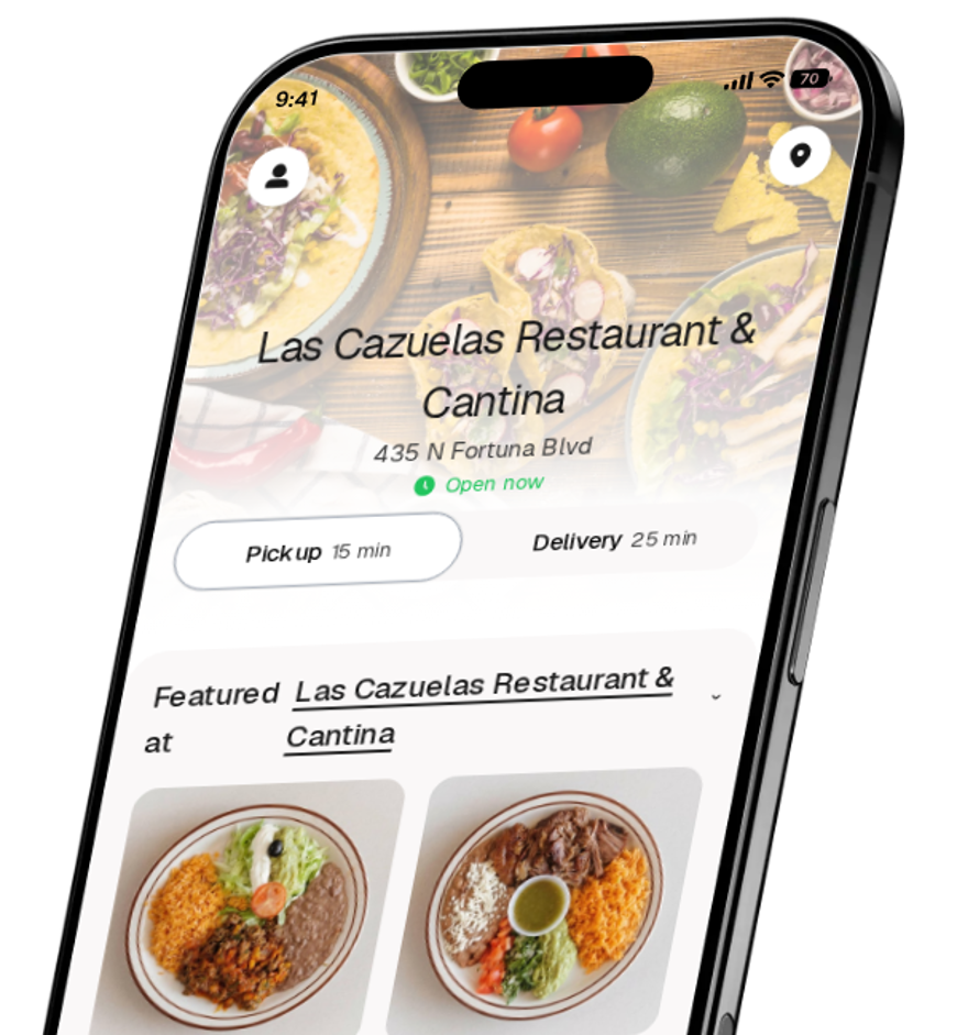 Las Cazuelas Restaurant & Cantina app preview