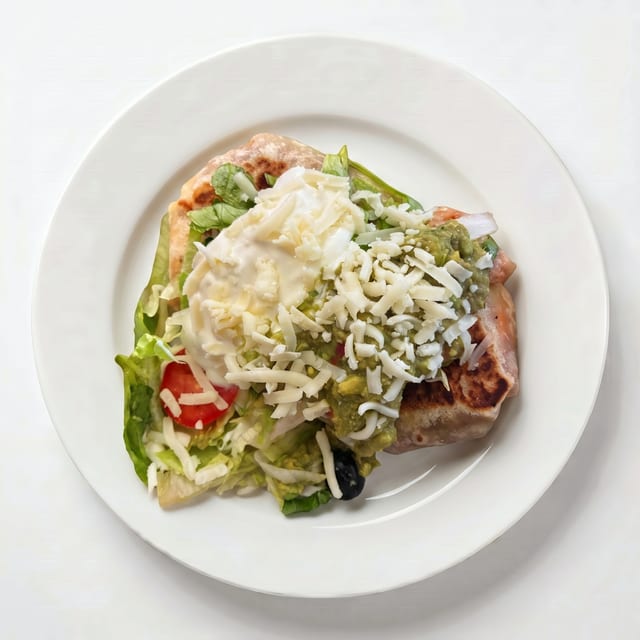 Burrito Grande (Pollo o Res) (Burrito Grande (Chicken or Ground Beef) ).