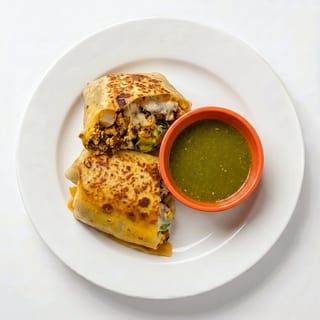 Burrito de Desayuno (Breakfast Burrito)