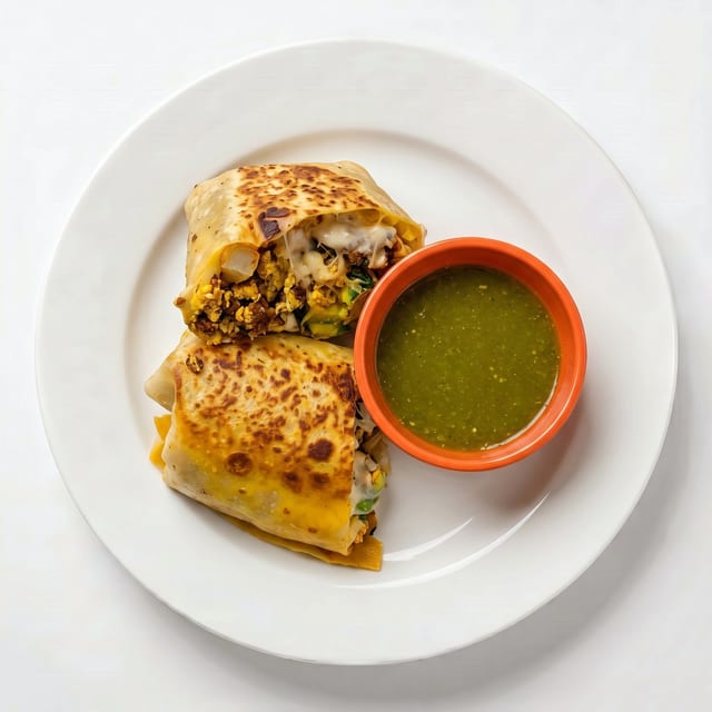 Burrito de Desayuno (Breakfast Burrito).