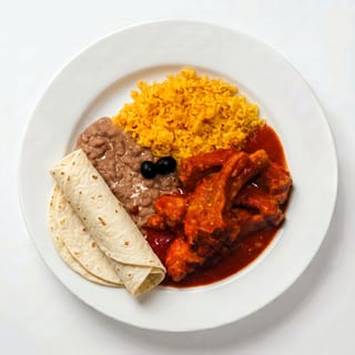 5. Costilla de Puerco (Pork Rib Dinner)